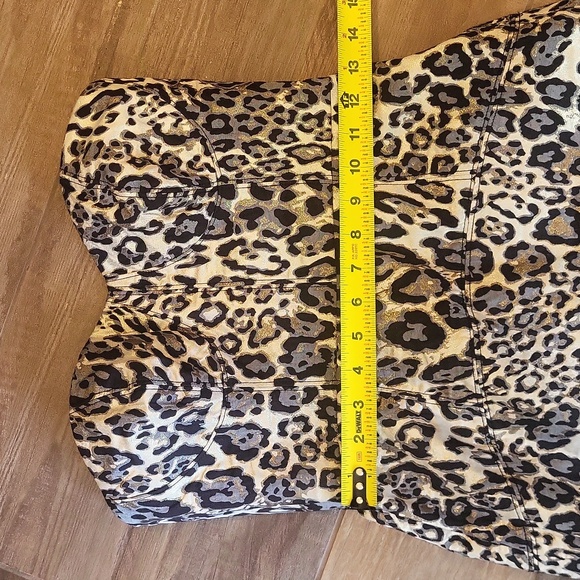 J. Crew Collection Animal Print Optional Spaghetti Strap Strapless Dress, Size 0 - Picture 6 of 16